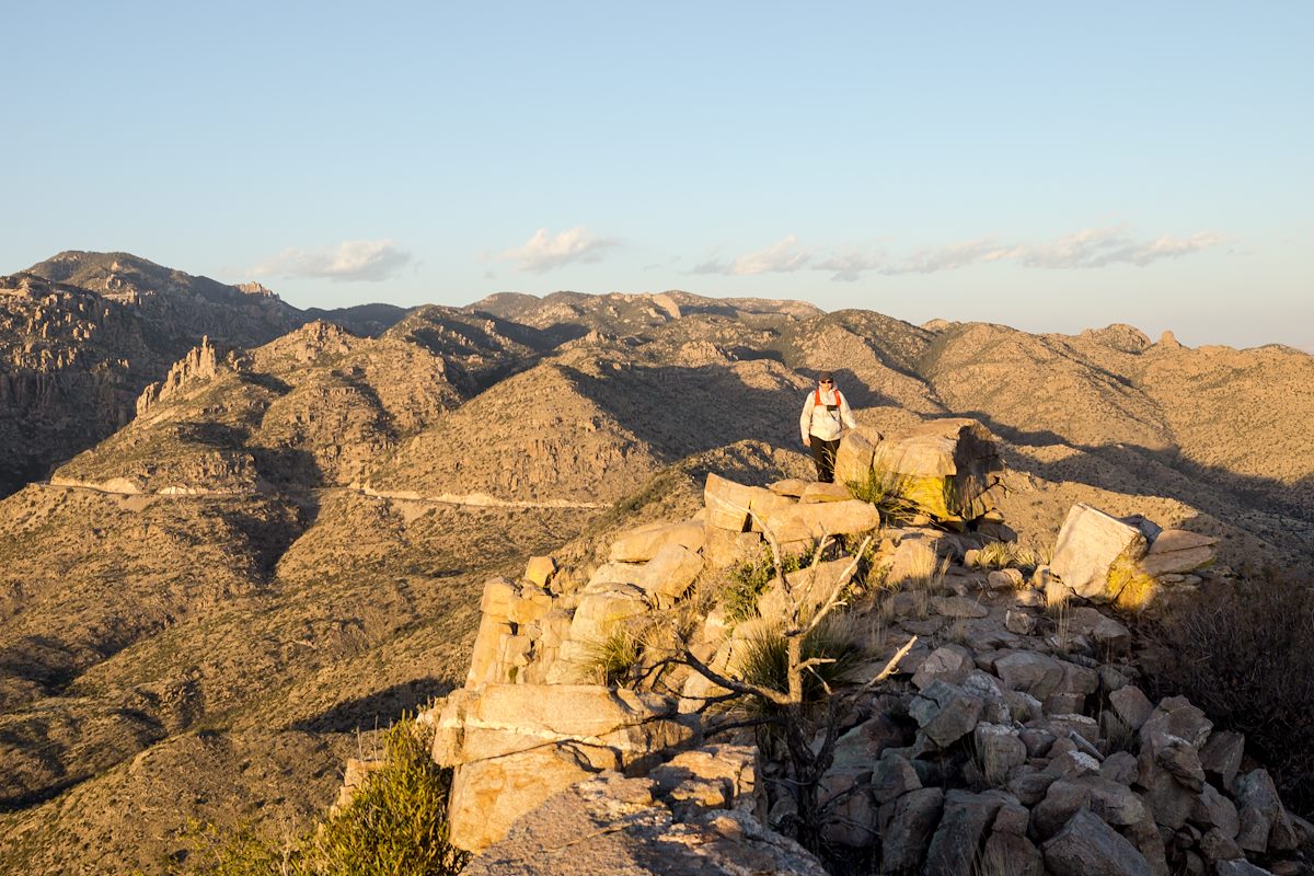 2014 March Ridge near Gibbon Mountain