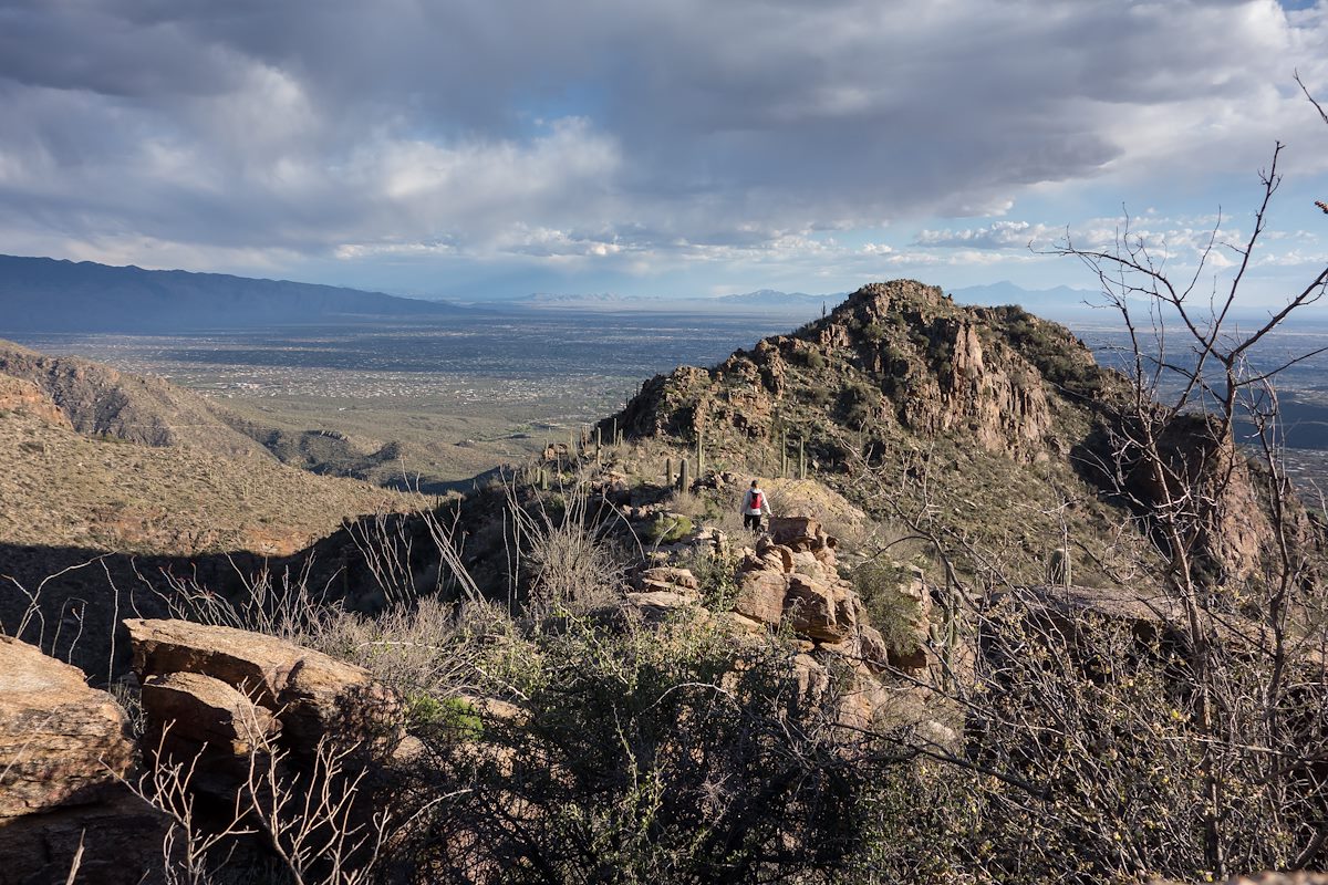 2014 March Ridge out to Mount Miguel