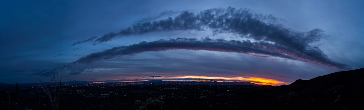 2014 March Sunset Panorama