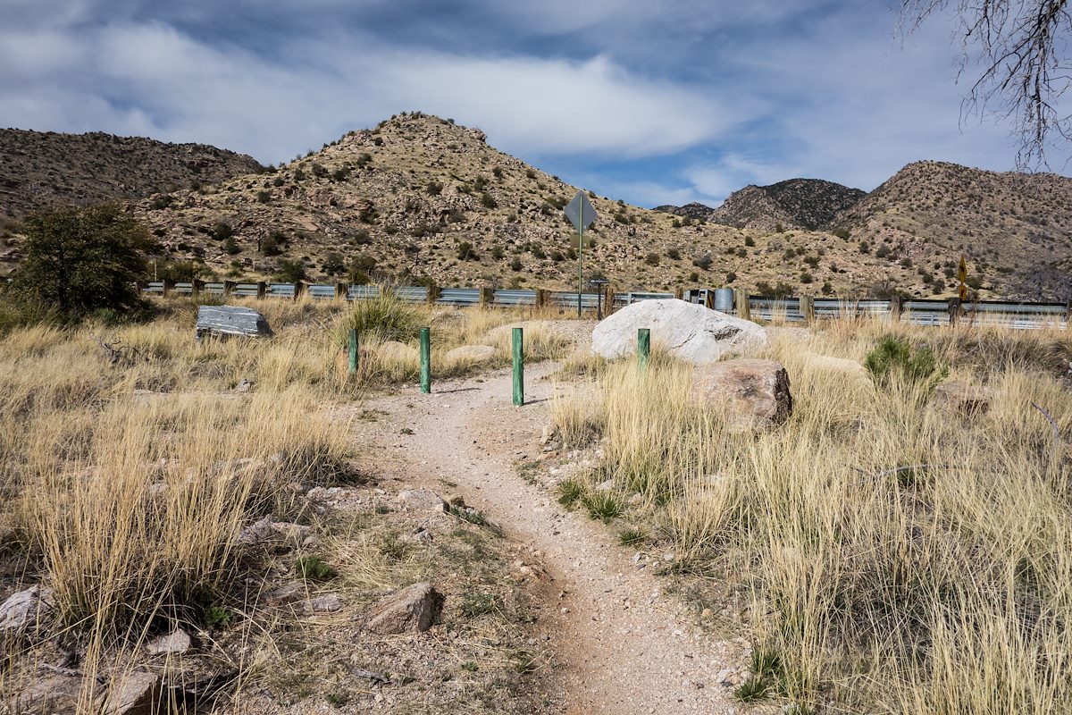 2014 March The Bug Spring Prison Camp Connecter Crossing the Highway