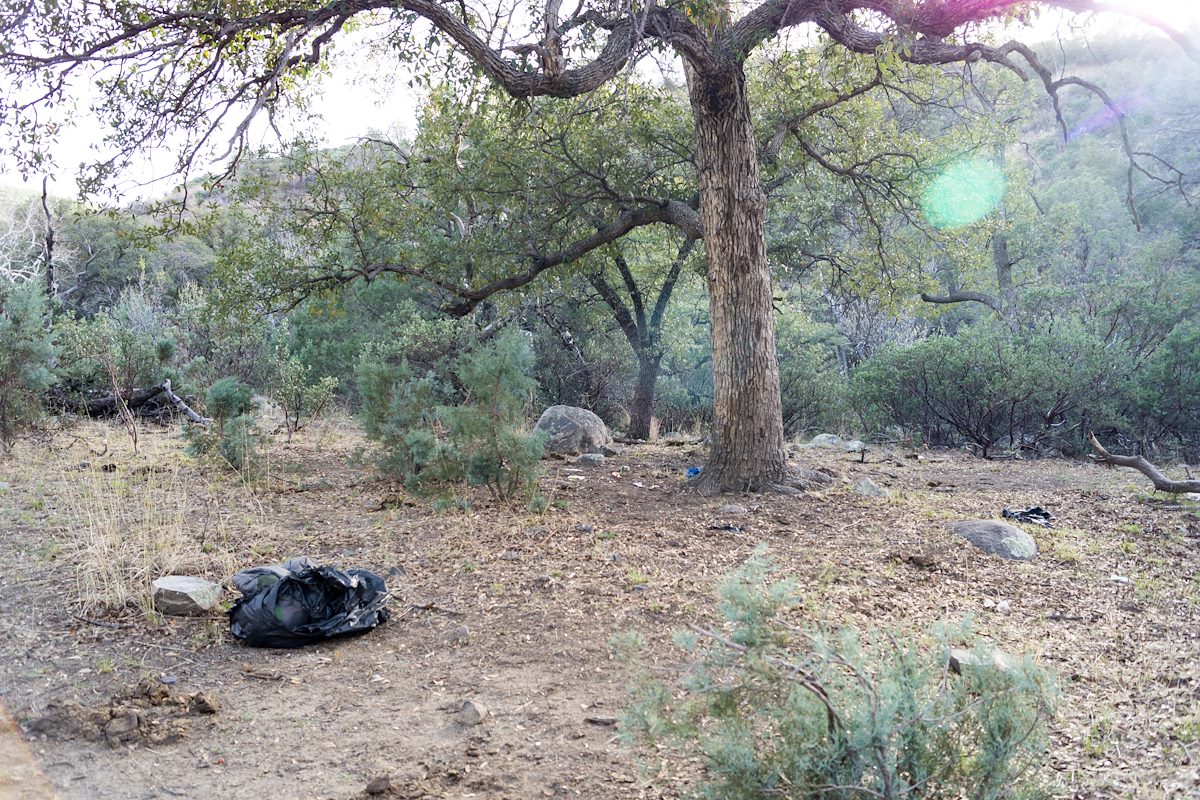 2014 March Trashed Campsite