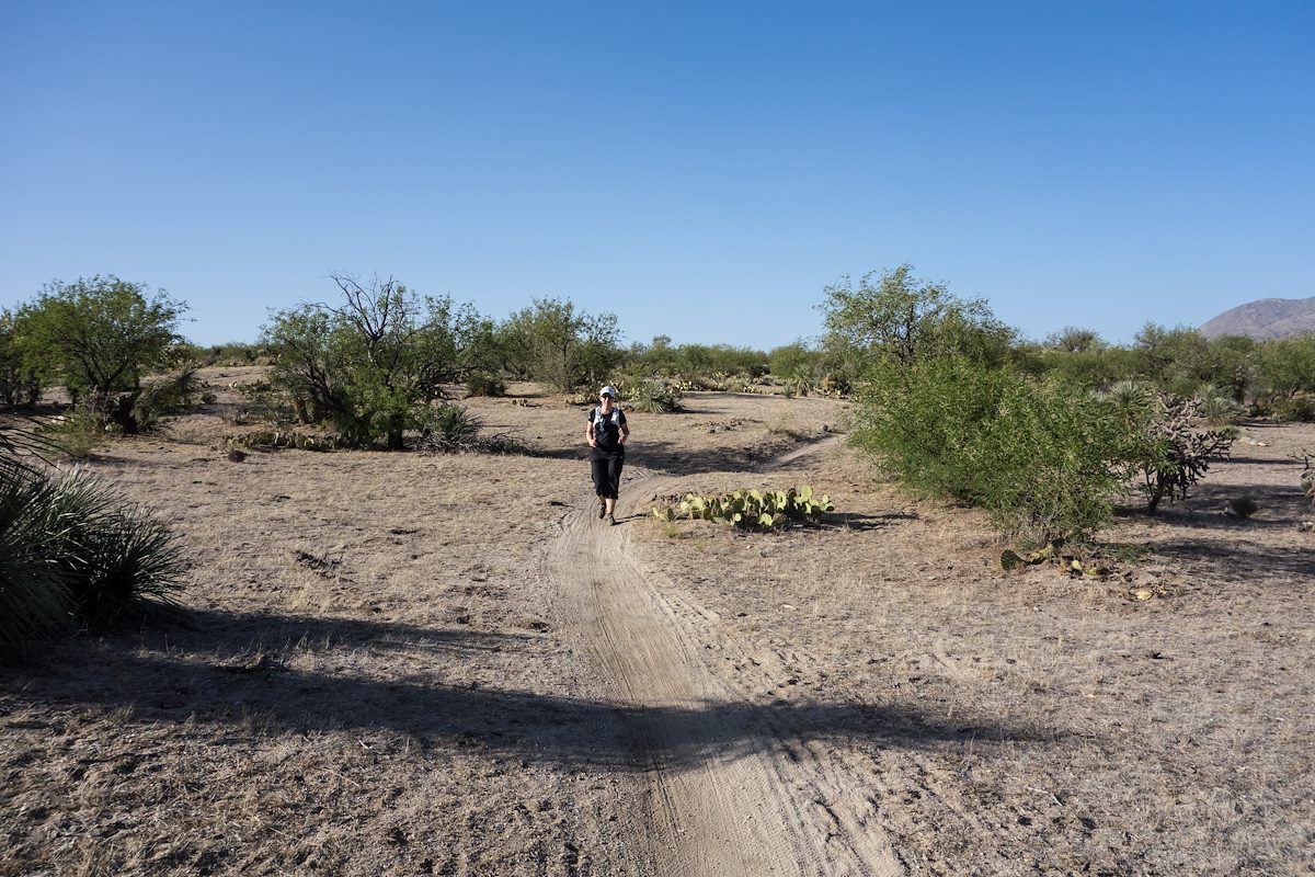 2014 May Alison on the 50 Year Trail
