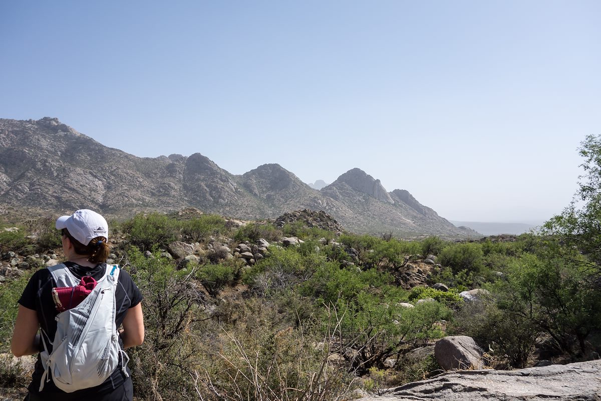 2014 May Alison on the Baby Jesus Trail