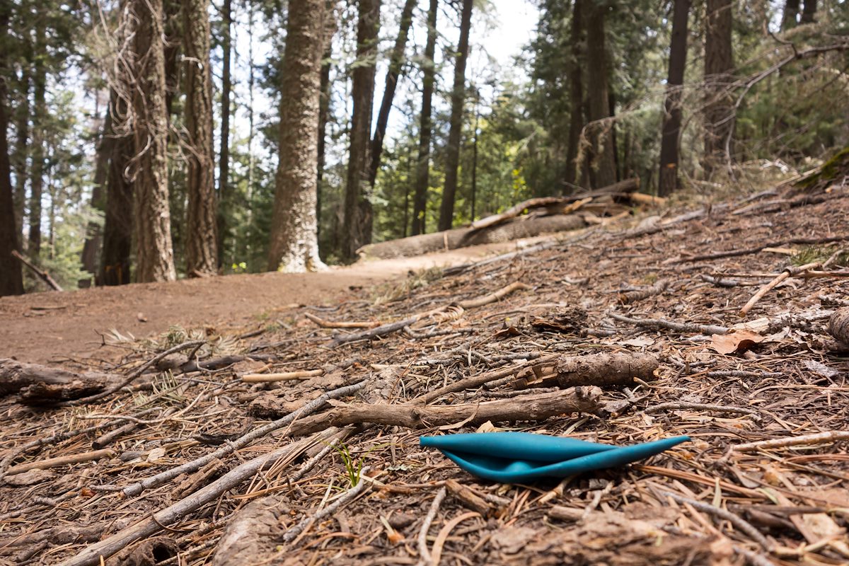 2014 May Balloon Piece along the Aspen Draw Trail