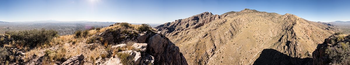 2014 November A View From Near the Top of the Pontatoc Cliffs