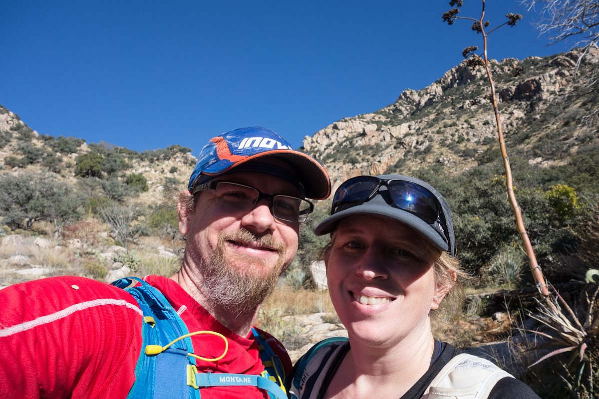 2014 November Meeting Alison at the 2nd Dam