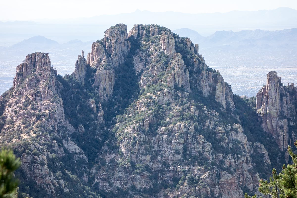 2014 November The Back of Finger Rock and Prominent Point