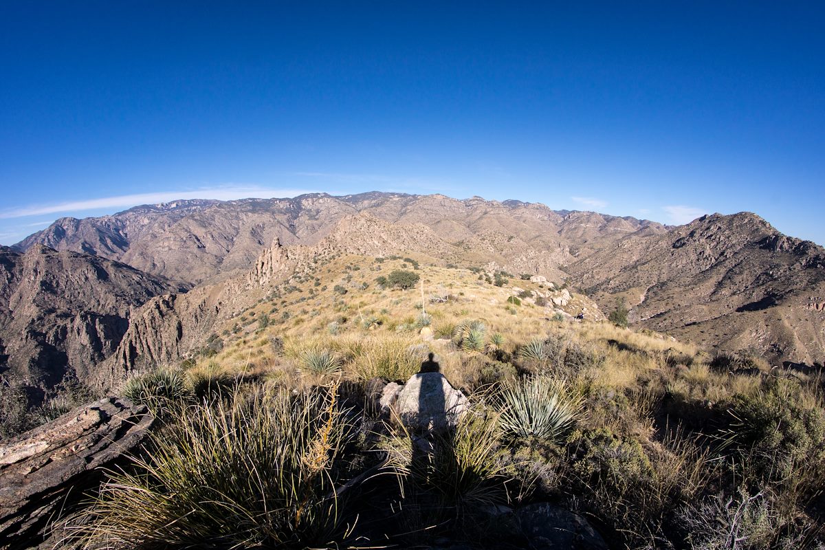 2014 November View from the base of Thimble Peak
