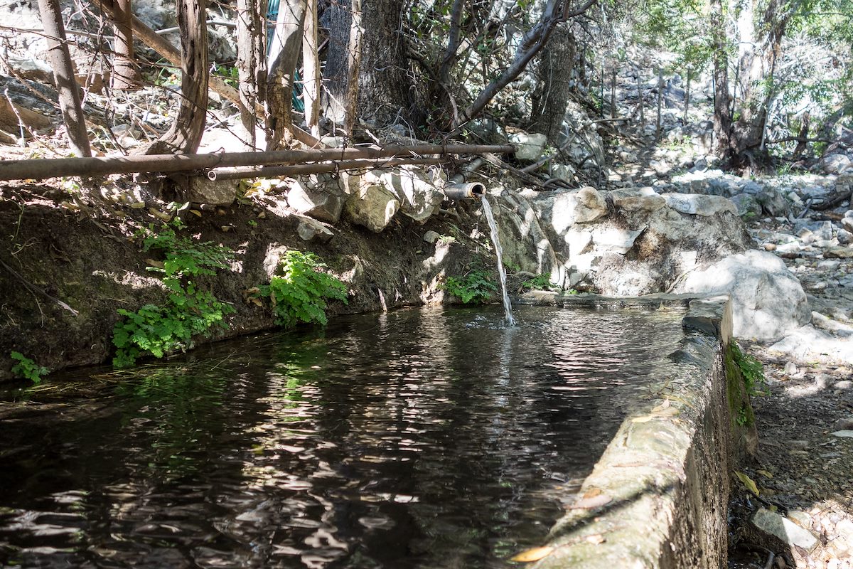 2014 October Tank below Davis Spring