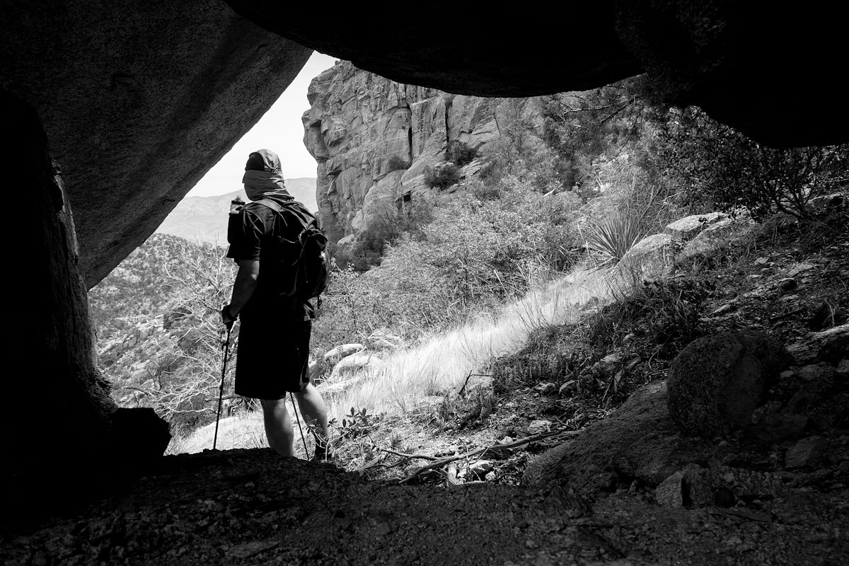 2015 April In the Saddle below Airmen Peak