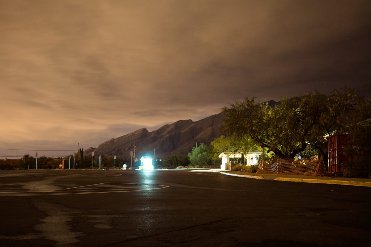 2015 August Sabino Canyon Parking Lot