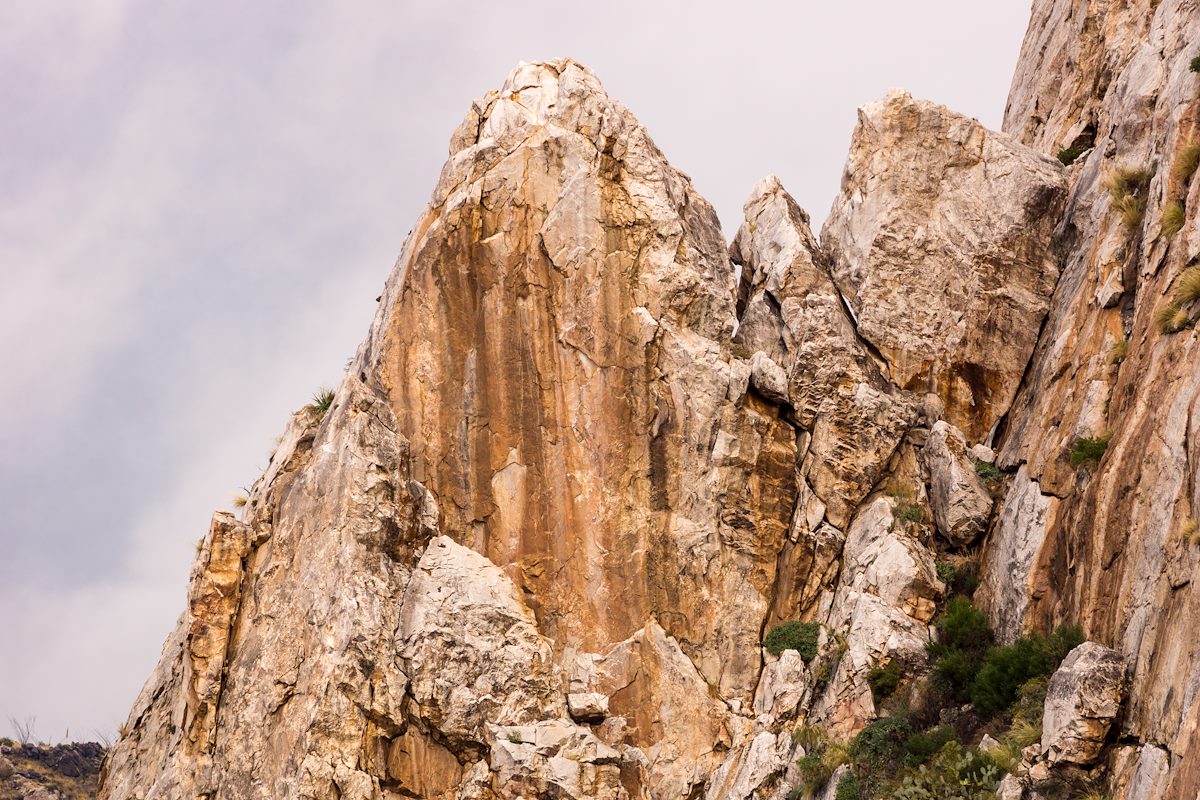 2015 December A Rock Formation below Pusch Peak