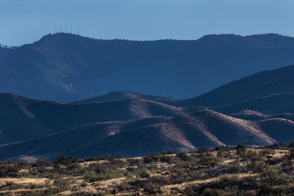 2015 December Mount Bigelow from Oracle State Park