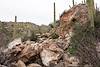 2015 February Rockfall on the Pontatoc Trail near Pontatoc Canyon