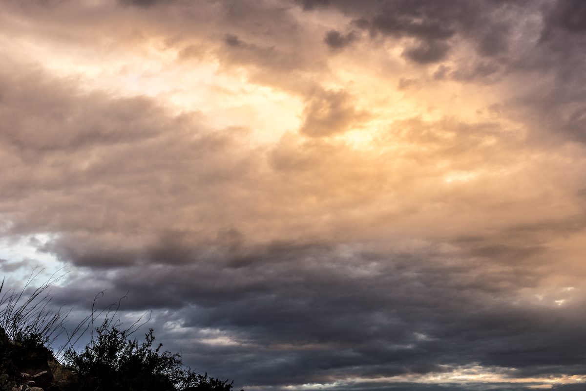 2015 February Sky from Pontatoc Canyon