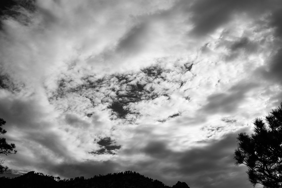 2015 July Clouds from the Brush Corral Shortcut Trail