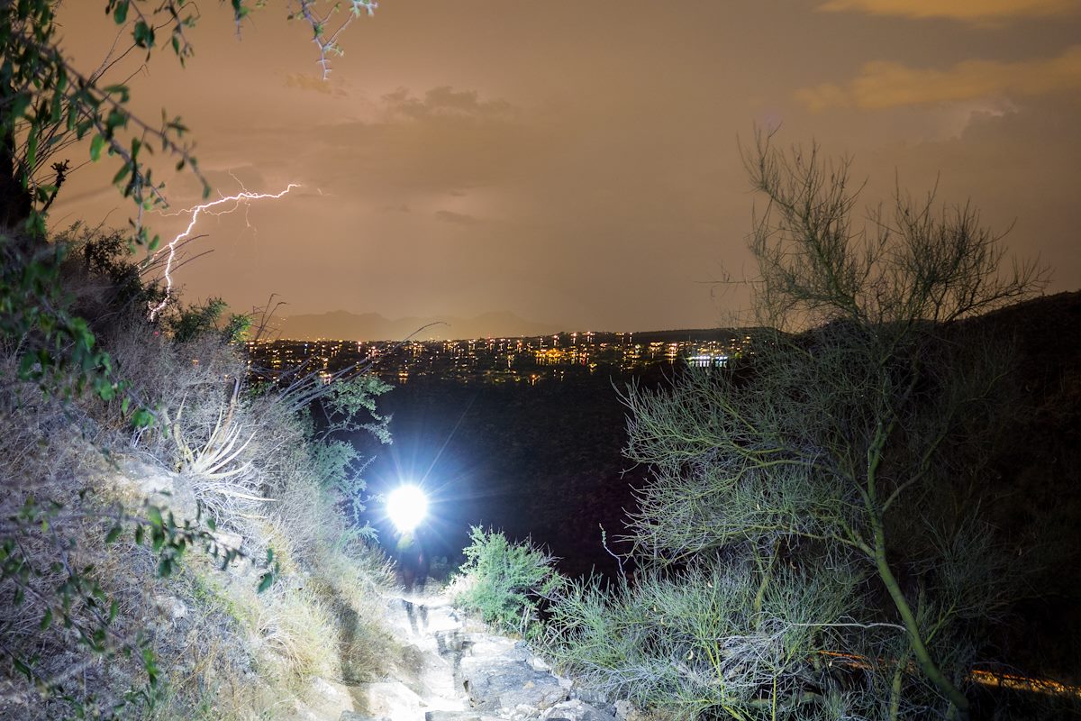 2015 June Night in Sabino Canyon