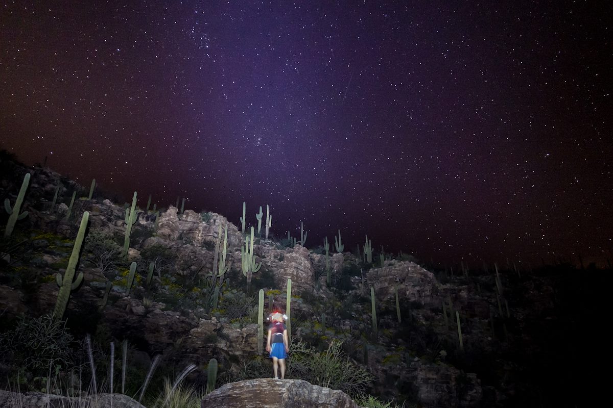 2015 March Enjoying the Night in La Milagrosa Canyon