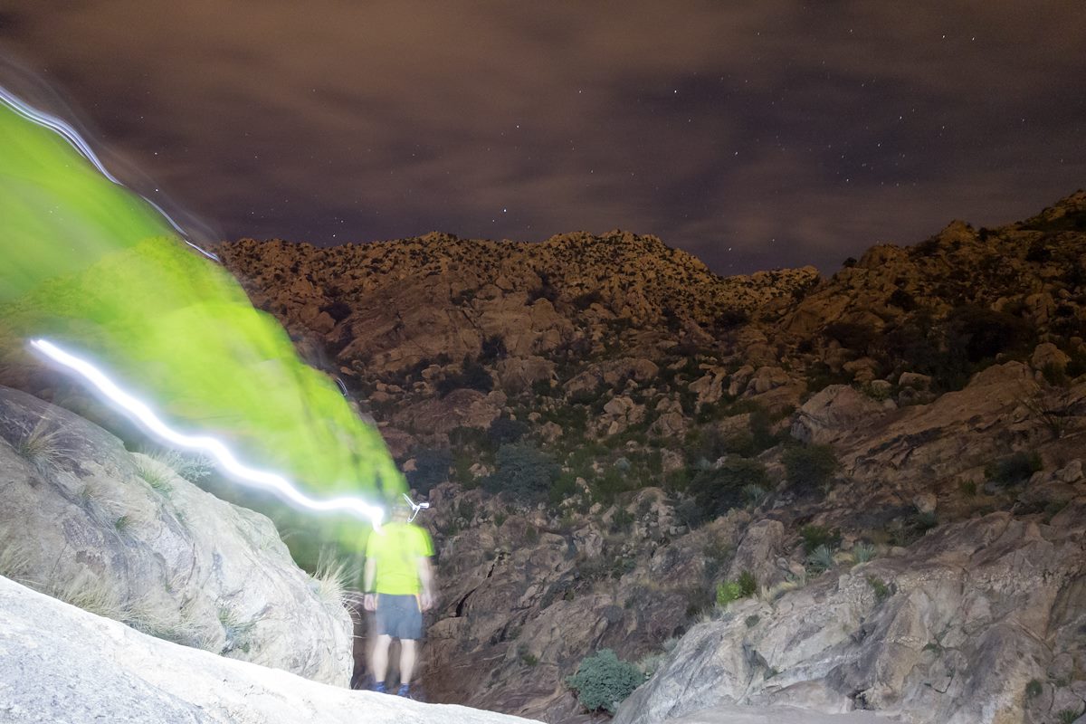 2015 March Night Hike to Romero Pools