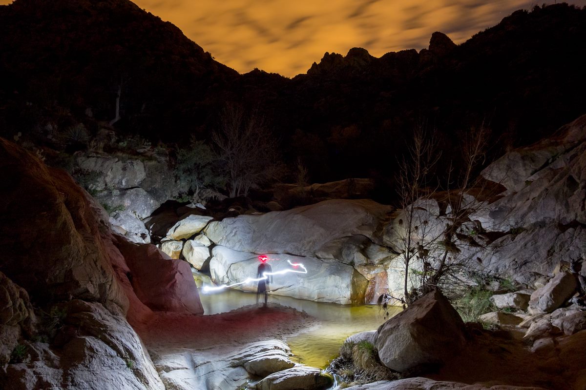 2015 March Romero Pools by Headlamp