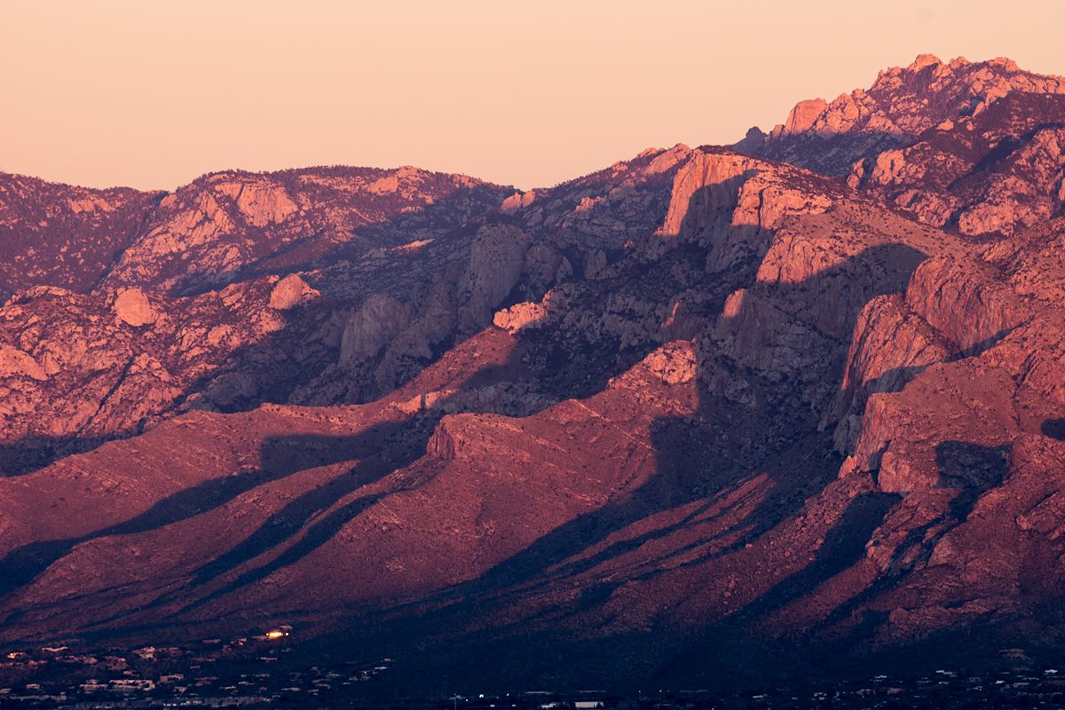 2015 November Pusch Ridge from Safford Peak