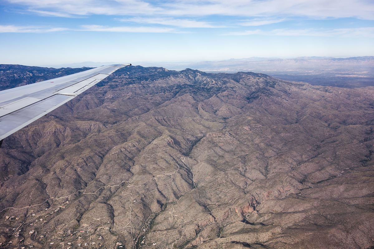 2015 November Santa Catalina Mountains From a Flight from Dallas 02