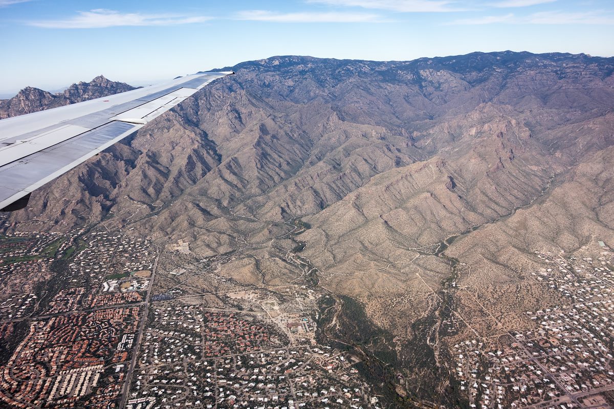2015 November Santa Catalina Mountains From a Flight from Dallas 05