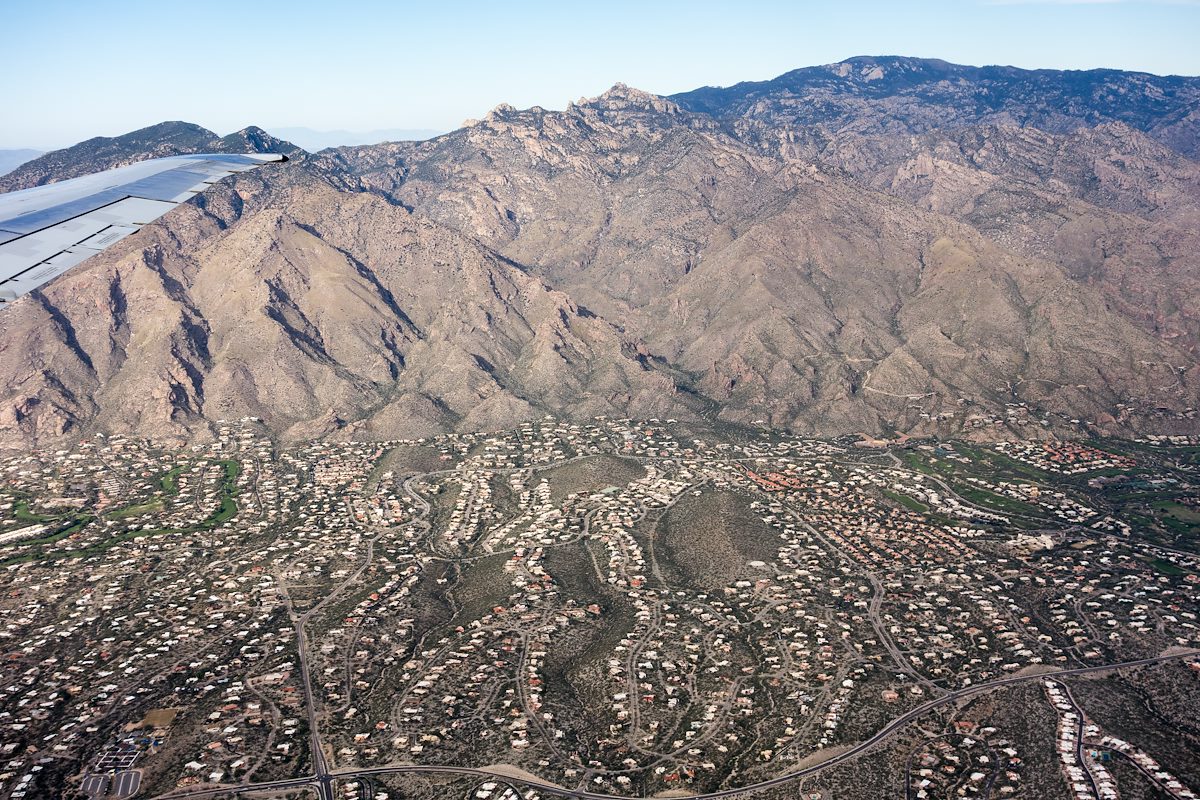 2015 November Santa Catalina Mountains From a Flight from Dallas 06