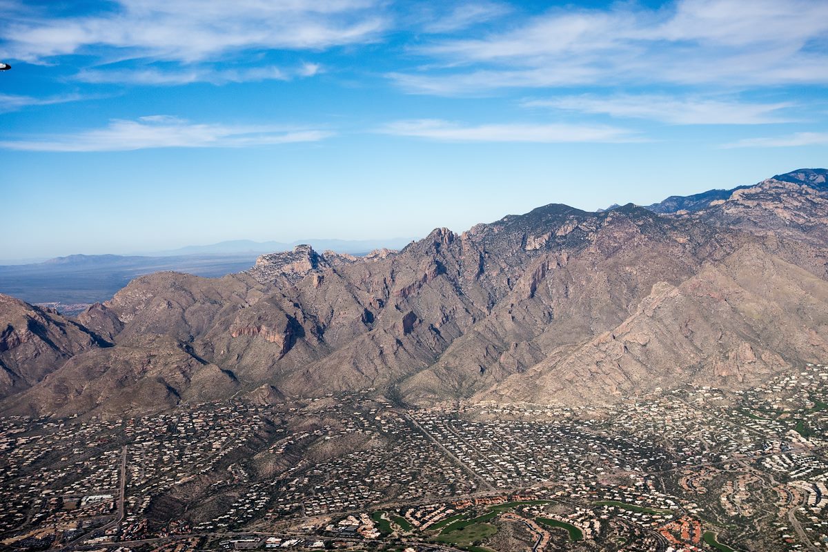 2015 November Santa Catalina Mountains From a Flight from Dallas 07
