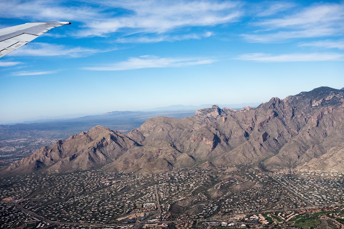 2015 November Santa Catalina Mountains From a Flight from Dallas 08