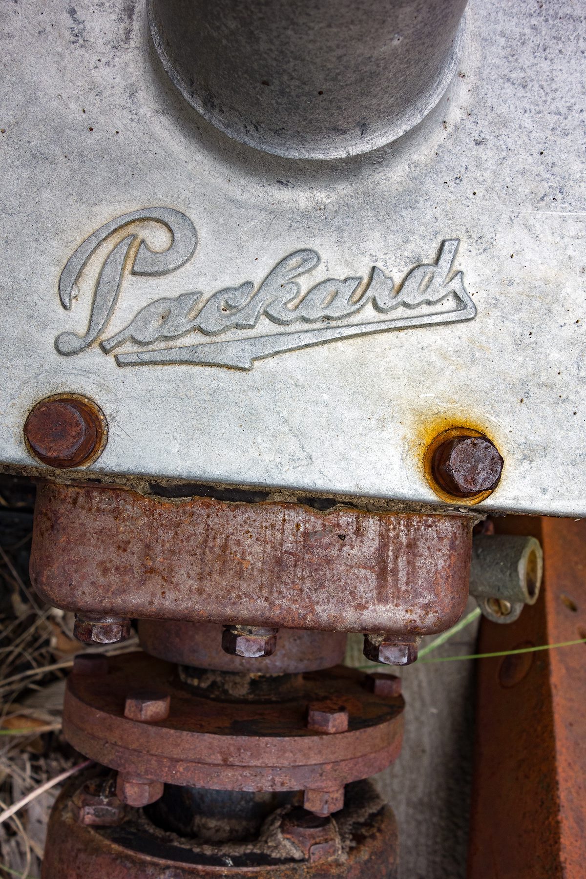 2015 October Shine and Rust on the Mining Equipment near Catalina Camp