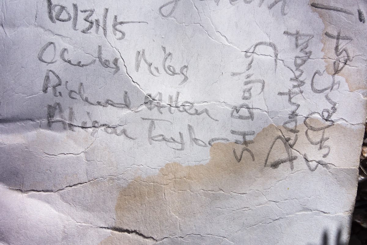 2015 October Summit of Agua Caliente Hill