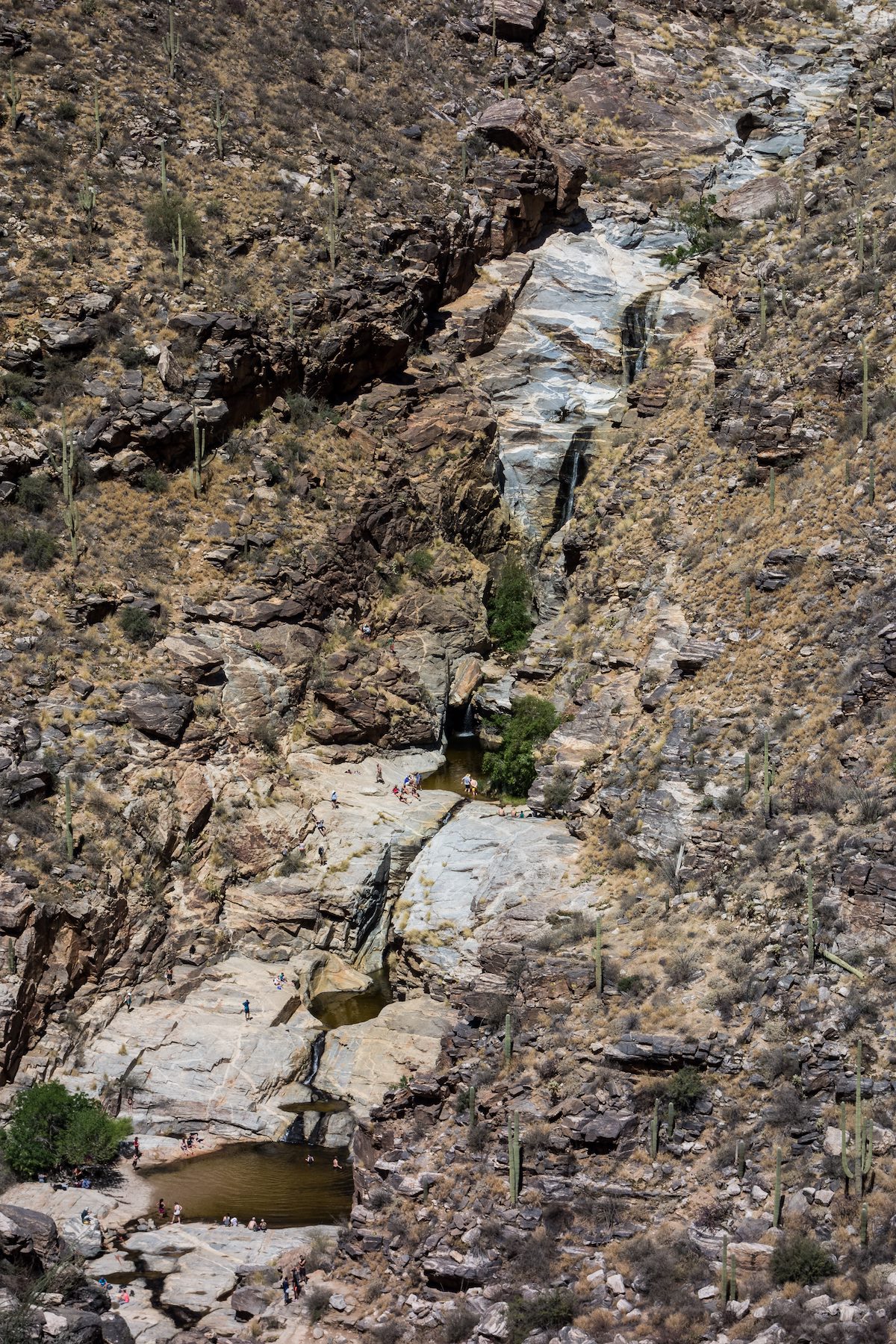 2016 April Seven Falls from the Bear Canyon Trail