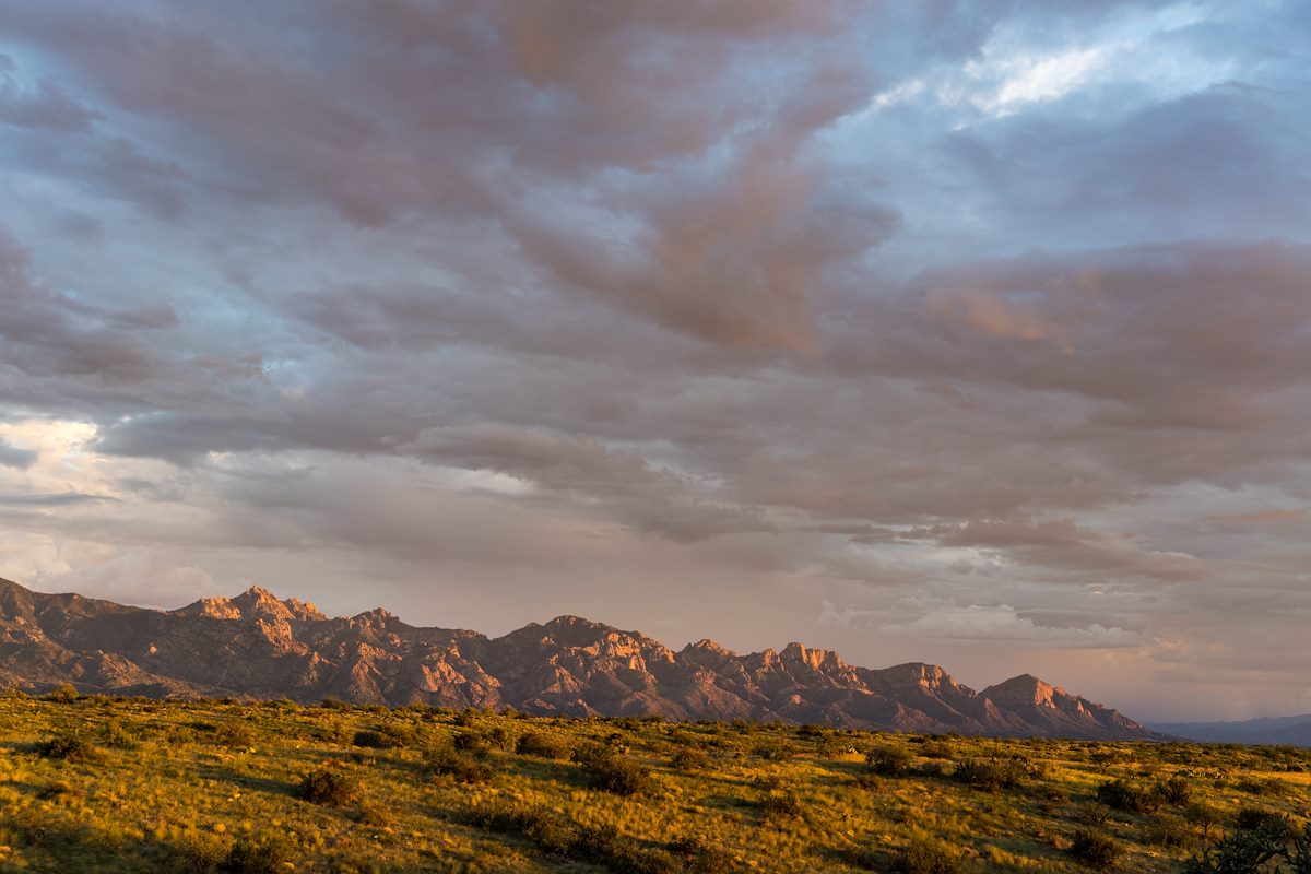 2016 August Pusch Ridge from the Cordones