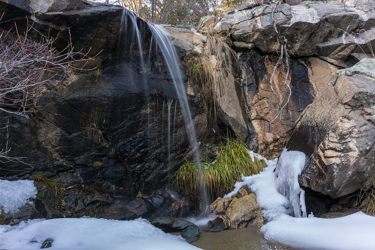 2016 December Falls near the Crystal Spring Trail