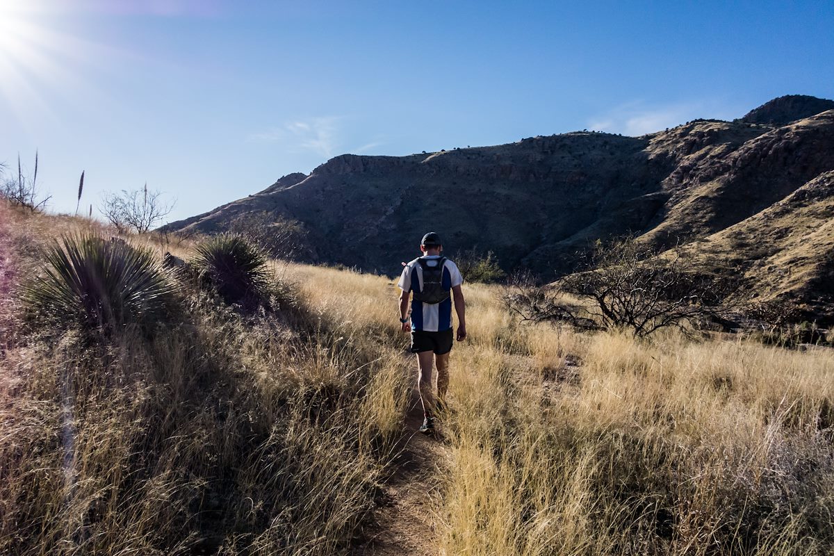 2016 February Richard on the Soldier Trail