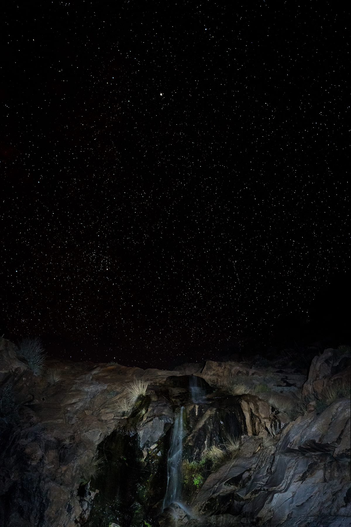 2016 January Falls in Molino Canyon above the Basin