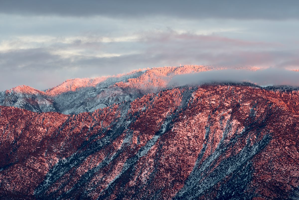 2016 January Snow on Mount Lemmon