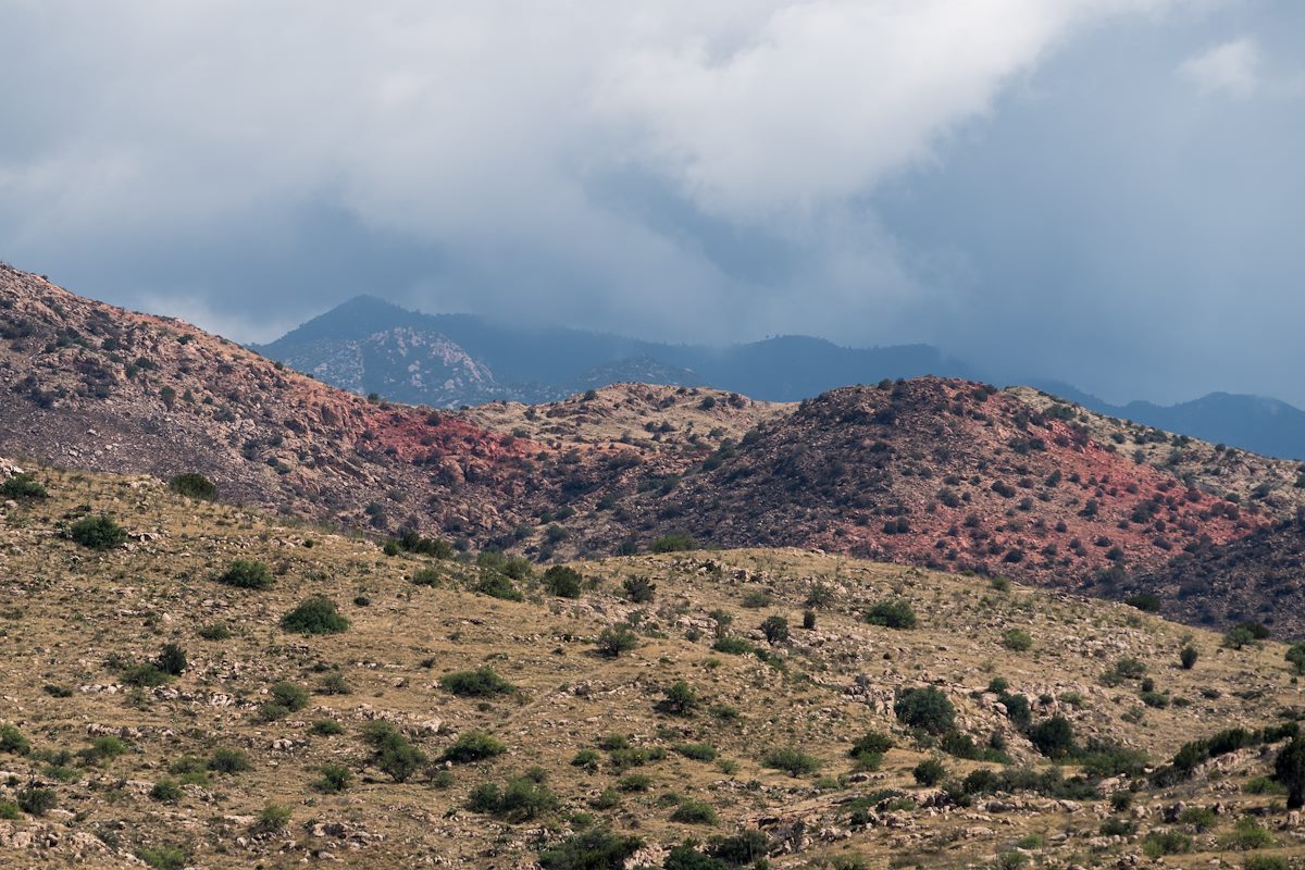 2016 July Fire Retardant Probably from the Race Track Fire
