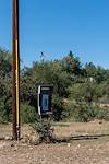 2016 July Redington Payphone across from the Carlink Ranch