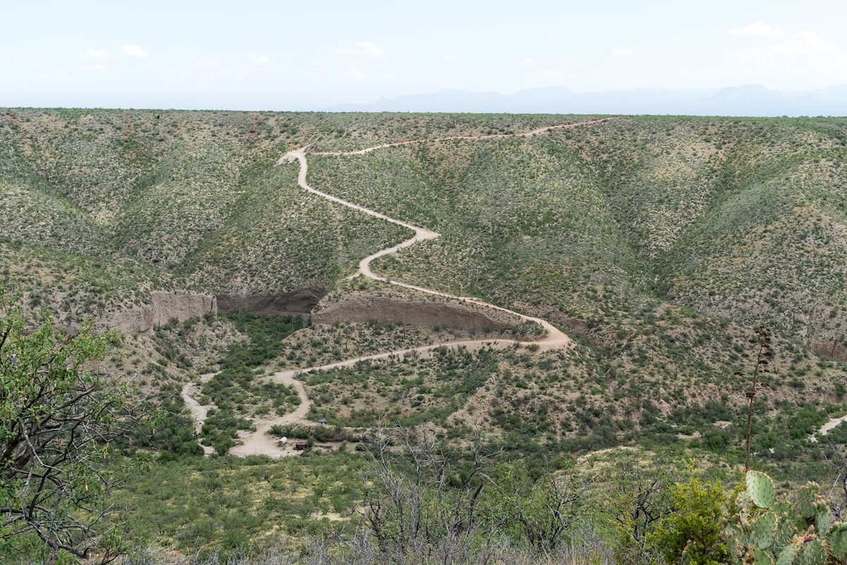 2016 July Road to Ventana Windmill in Alder Canyon from Black Hills Mine Road