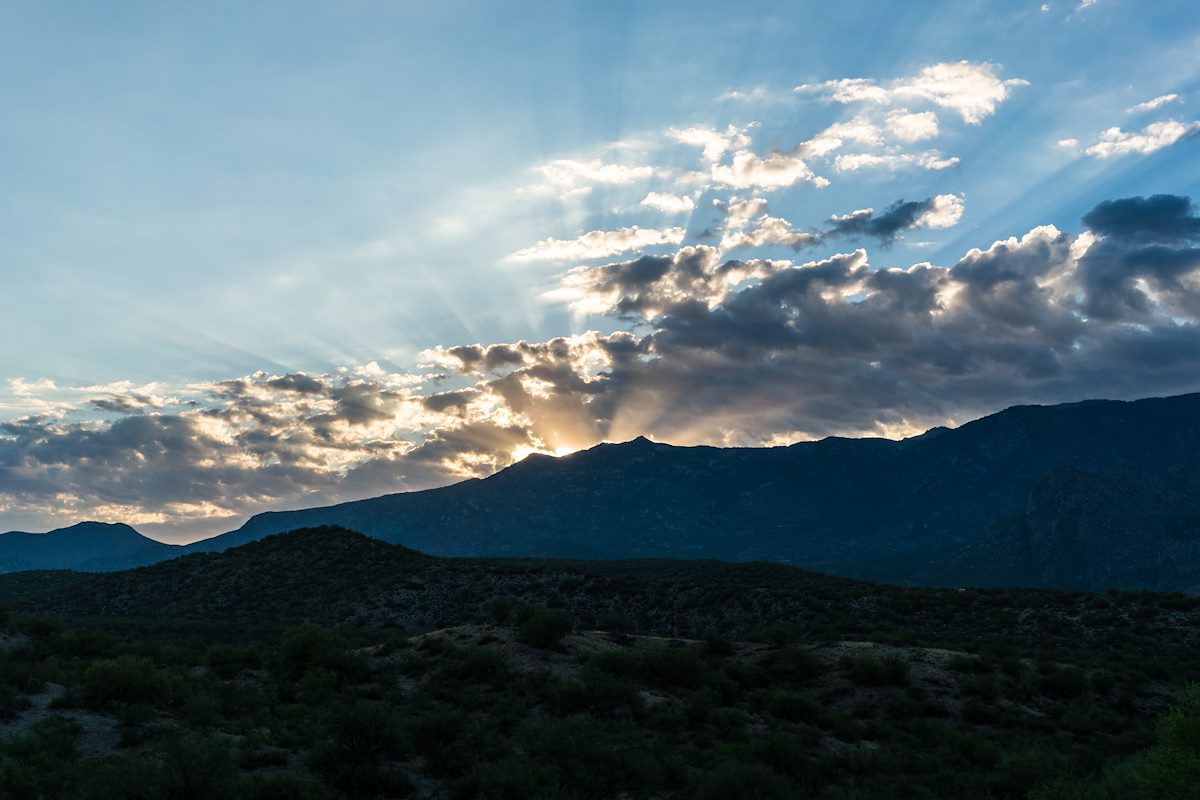 2016 July Samaniego Ridge Sunrise