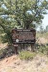 2016 June Cents for Seeds Sign near the Oracle Ridge Trailhead