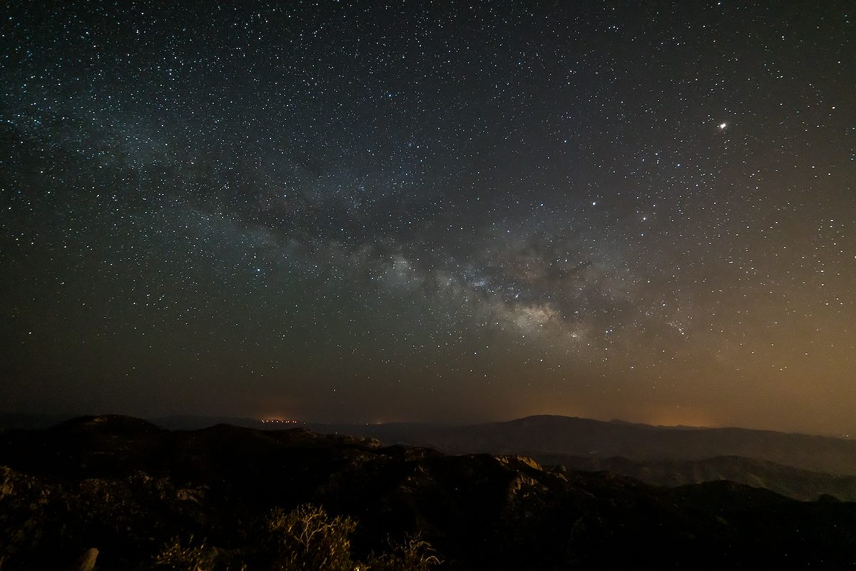 2016 June Milky Way From Lizard Rock
