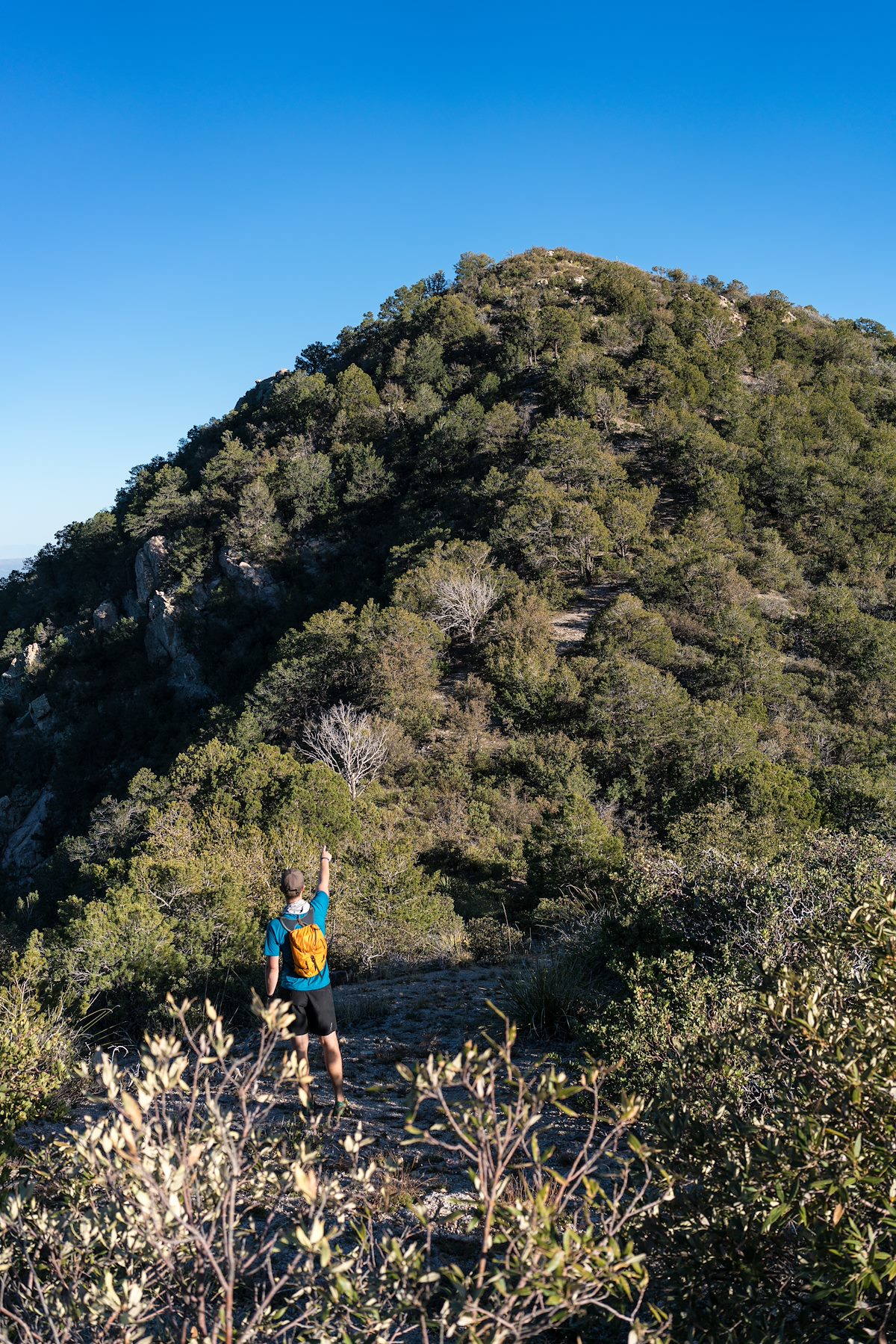 2016 March Gavin about to make the Final Climb