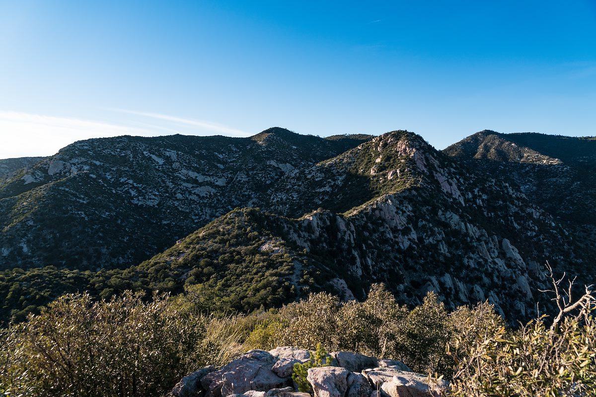 2016 March Point 6742 and Guthrie Mountain in the Distance