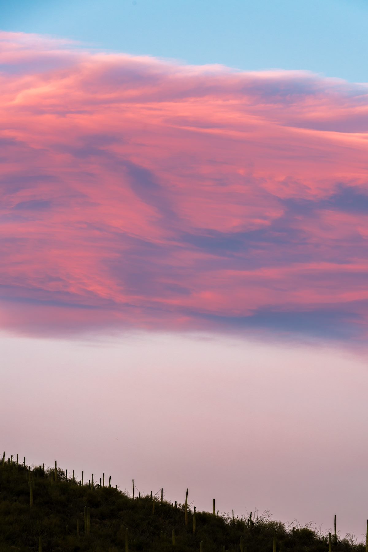 2016 May Cloud in the Sunset Light