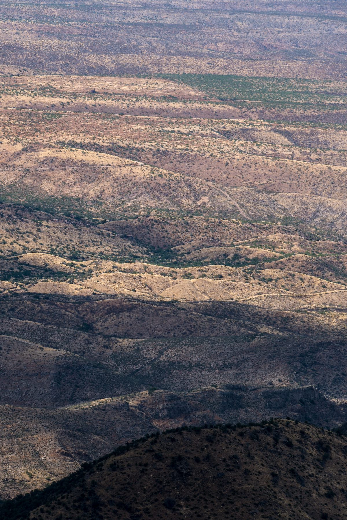 2016 May Looking down from Leopold Point