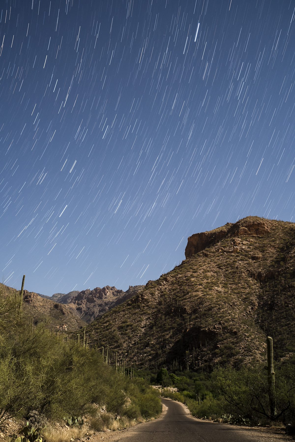 2016 May Stars from the Sabino Canyon Road
