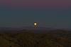 2016 October Hunters Moon over the Winchester Mountains